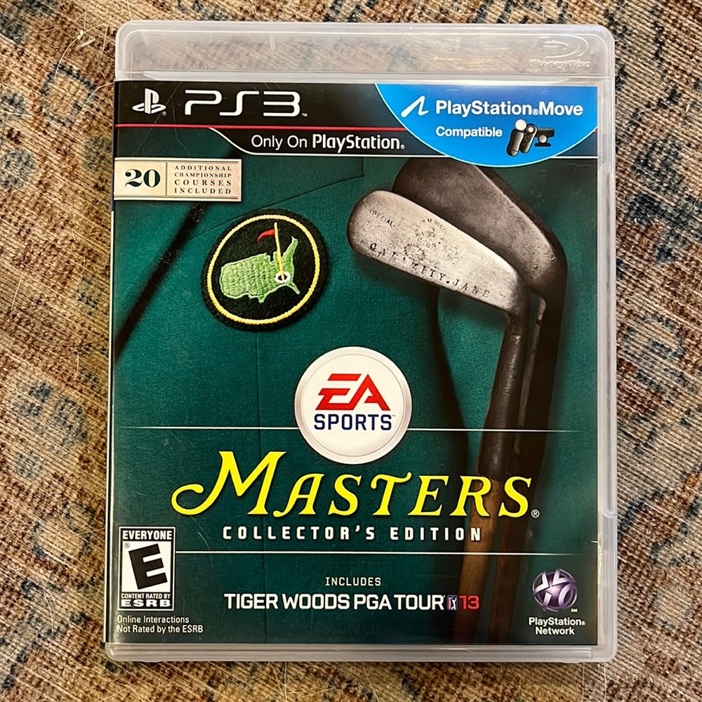 PS3  Masters collectors edition